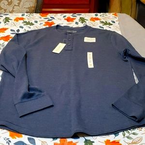 Sonoma man Thermal Henley top long sleeves